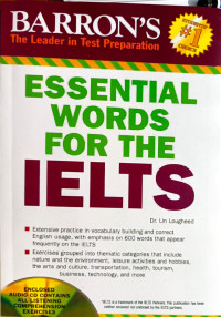 ESSENTIAL WORDS FOR THE IELTS