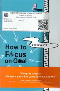 Image of How to Focus on Goal